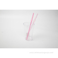 10PCS/PK PLASTIC STRAW